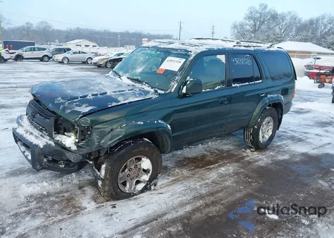 2001 Toyota 4Runner Sr5 V6 z USA, uszkodzony, nr VIN JT3HN86R619045177